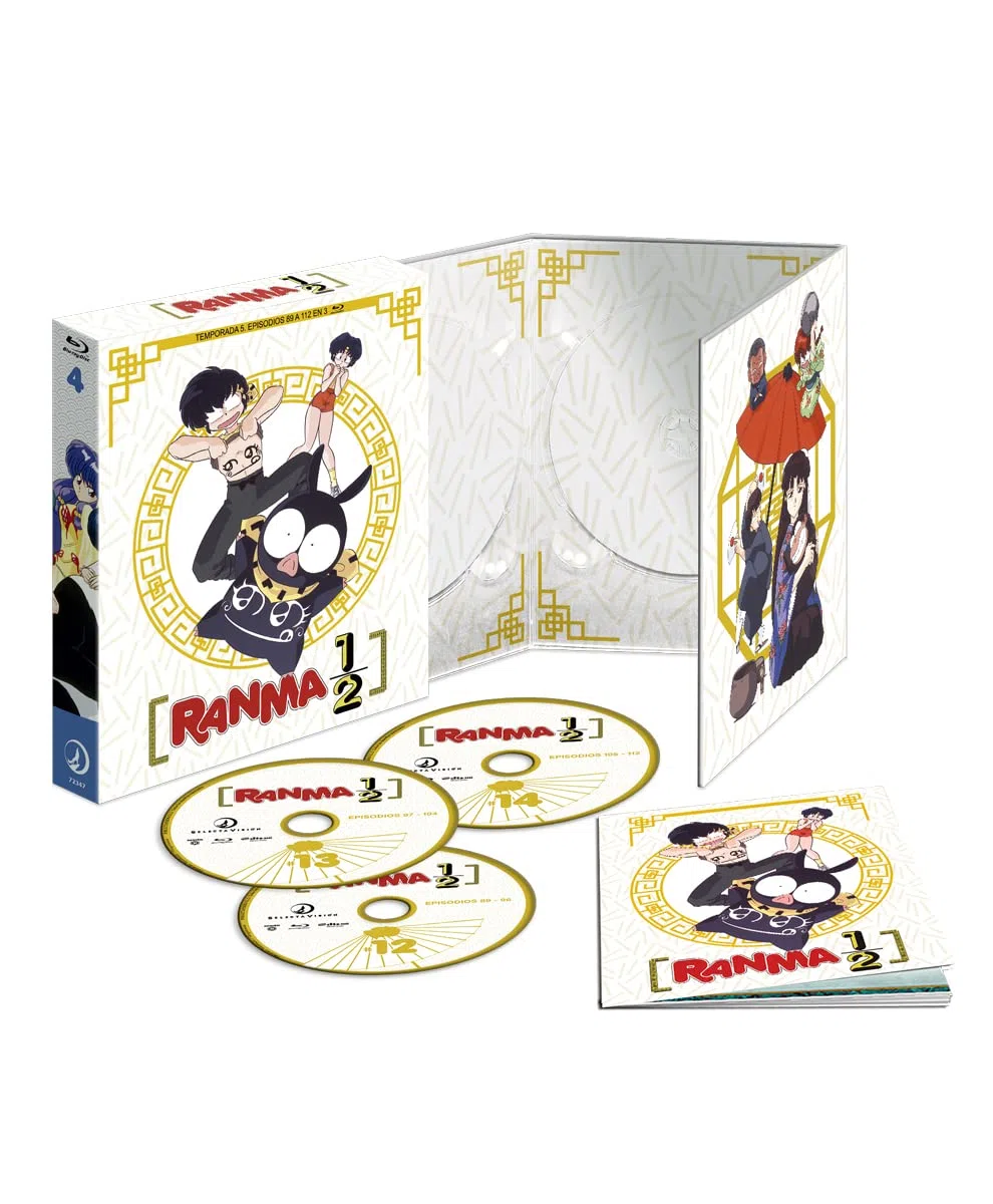 Ranma 1/2 Box 4 Temporada 5 (Episodios 89 a 112) [Bluray] [Blu-ray]