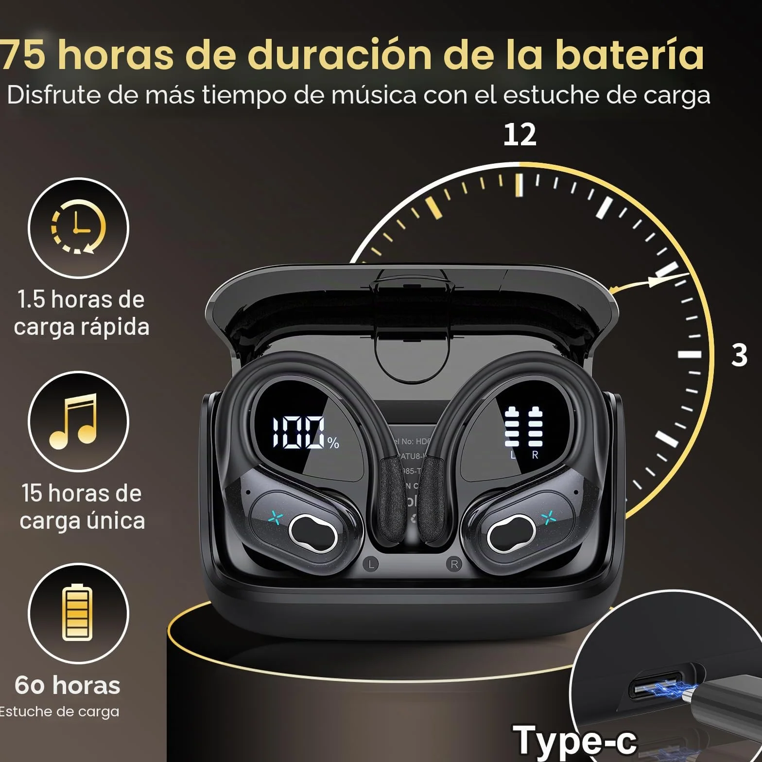 STECEi AI Auriculares Traductor en Tiempo Real(2026), 164 Idiomas y 6 Modos de Traducción, 3 in 1 AI Auriculares Traductor, Bluetooth 5.4 con ENC y App con para Viajes/Negocios/Aprendizaje/Reunirse
