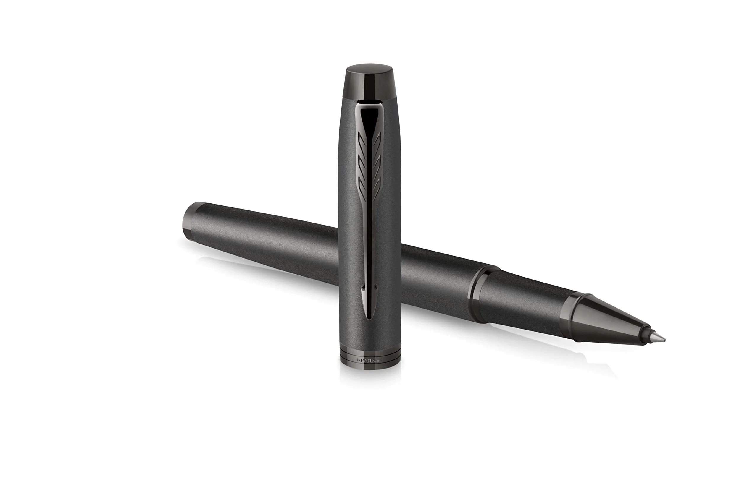 PARKER Bolígrafo roller IM monocromo bronce PVD F Negro