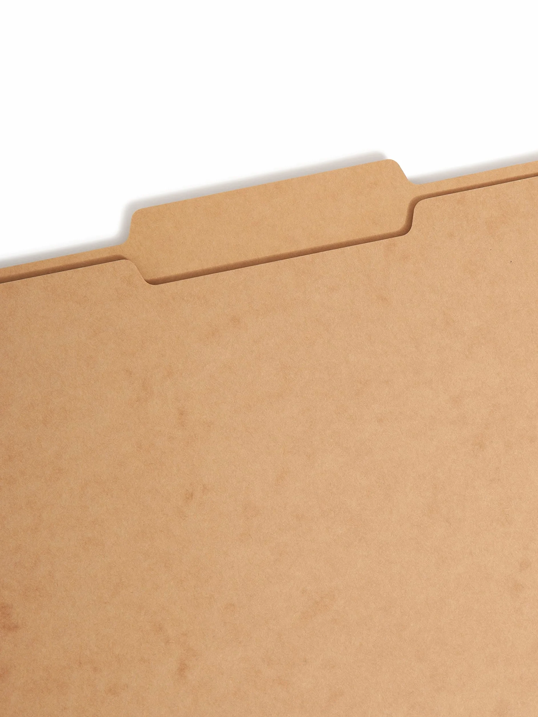 Smead cierre Archivo Carpeta, 2 cierres, 2/5-cut Tab derecho de centro posición, tamaño carta, Kraft, 50 por caja (14882)