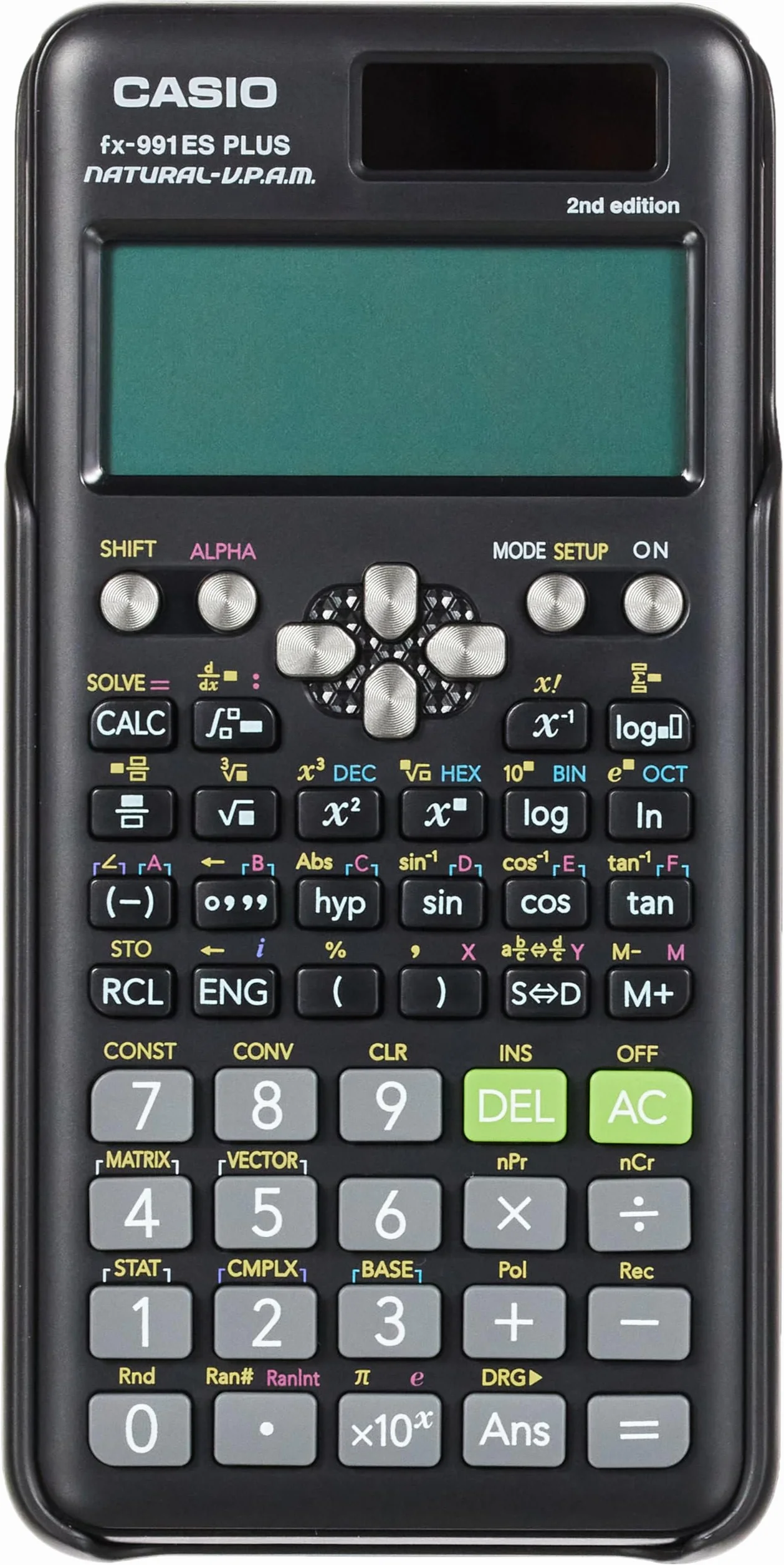 Casio Fx-991Es Plus-2ª Edición Calculadora Técnica y Científica Fx-991Es Plus 2ª Edición