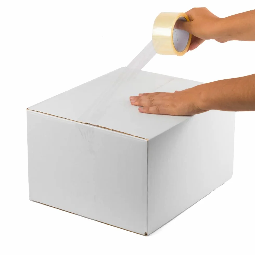 ONLY BOXES Pack 20 cajas cartón color blanco medidas interiores 40x30x30 cm. Cajas cartón con solapas canal simple reforzado para envíos, paquetería, mudanzas, regalo, AMA626