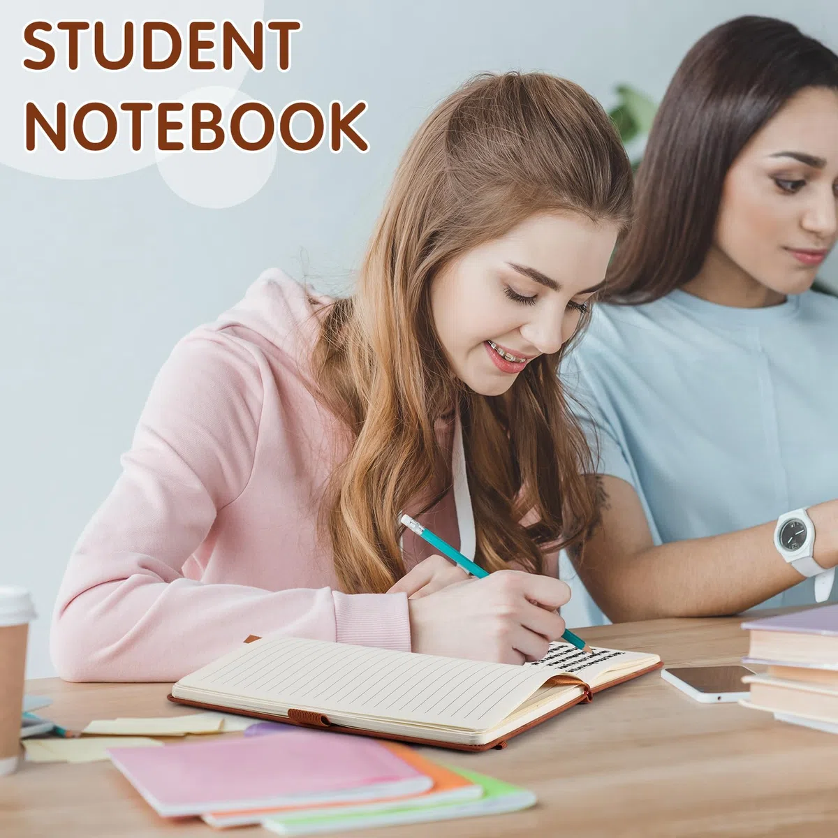 Qeeenar Paquete de 24 Cuadernos de Cuero a Granel de 5.7 x 8.3 pulgadas, Tapa Dura, Diarios A5 para Escribir, Hombres y Mujeres, Cuadernos de Viaje de Cuero, Regalos Diarios para Oficina, Vuelta al