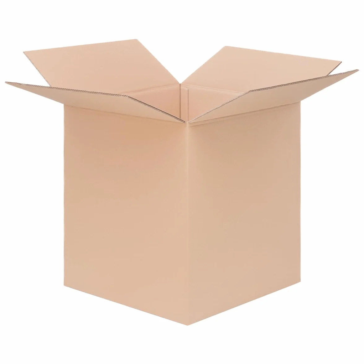 verpacking cajas plegables 600 x 600 x 600 mm KK 122 marrón [tamaño y cantidad a elegir] cajas cartón doble onda envío 5 unidades