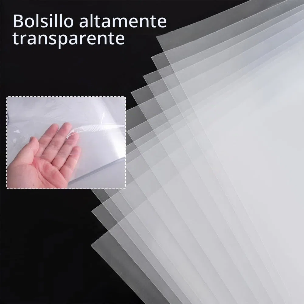 2 unidades A3 Päsentationsdisplay Book, Carpeta de presentación PP A3 con 60 fundas transparentes (cada libro 30 fundas transparentes), color azul