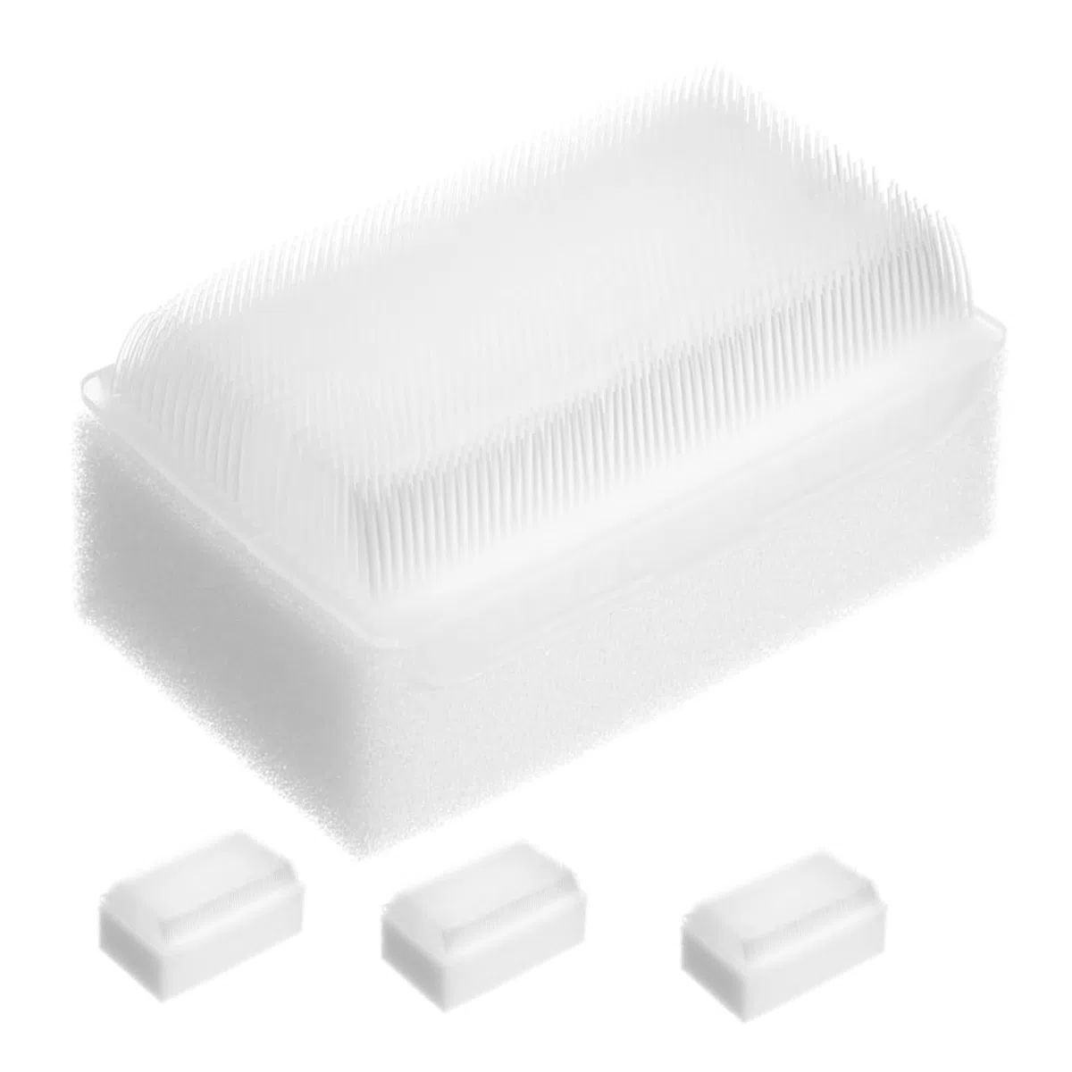 OSALADI 5 Series Dispositivo De Entrenamiento Sensorial Enfocar Pequeño Bath Cepillo Sensorial Para Cepillo Wilbarger El Plastico 4 Piezas X 5