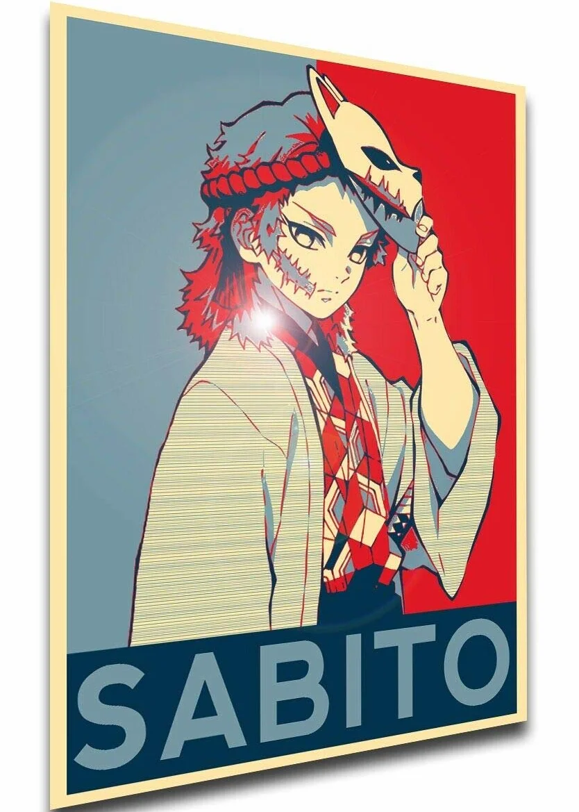 Instabuy Poster Propaganda - Demon Slayer - Kimetsu no Yaiba - Sabito - SA0343 A3 42x30cm
