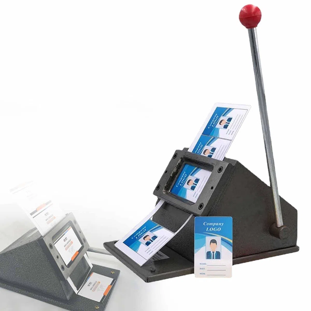 Cortador Manual de Tarjetas de Visita de PVC, Troquelador Metálico, Máquina de Esquina Redonda con Hoja de Acero