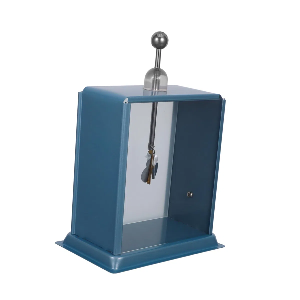 Cabilock Electrómetro Medidor de Electricidad Lámina de Hierro Instrumento Científico de Electricidad Estática para Aulas Herramienta de Aprendizaje de Física