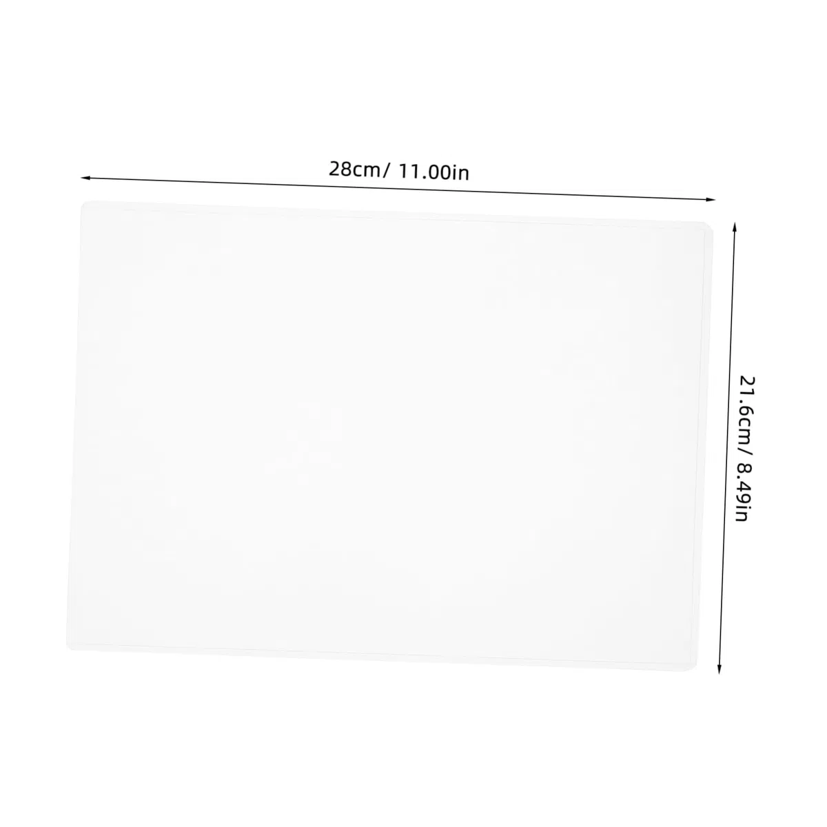 30 de Plástico para Hojas Tamaño A4 Fundas para Plastificar Documentos Fundas para Fotografías Plástico Duro para Menús E Impresiones