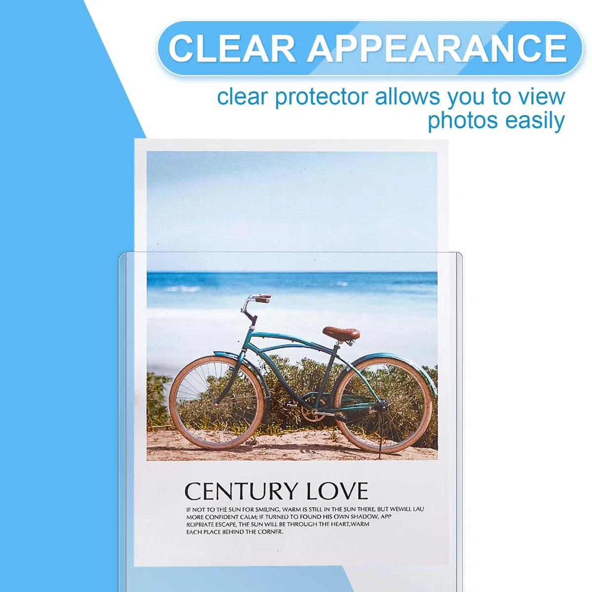 Teling 150 fundas rígidas de plástico duro para tarjetas de fotos de 5 x 7 pulgadas, protector de tarjetas de fotos, fundas de plástico transparente para fotos, álbumes, tarjetas de ídolos