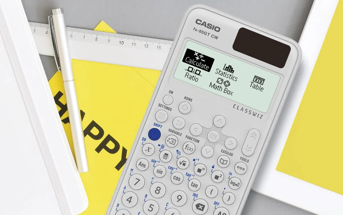Casio Calculadora científica Blanca FX-85GTCW