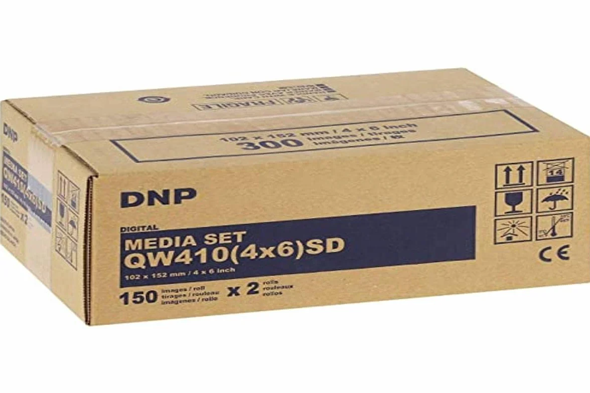 DNP QW 410 Media Kit 10x15 cm SD 2x 150 Sheets marca DNP