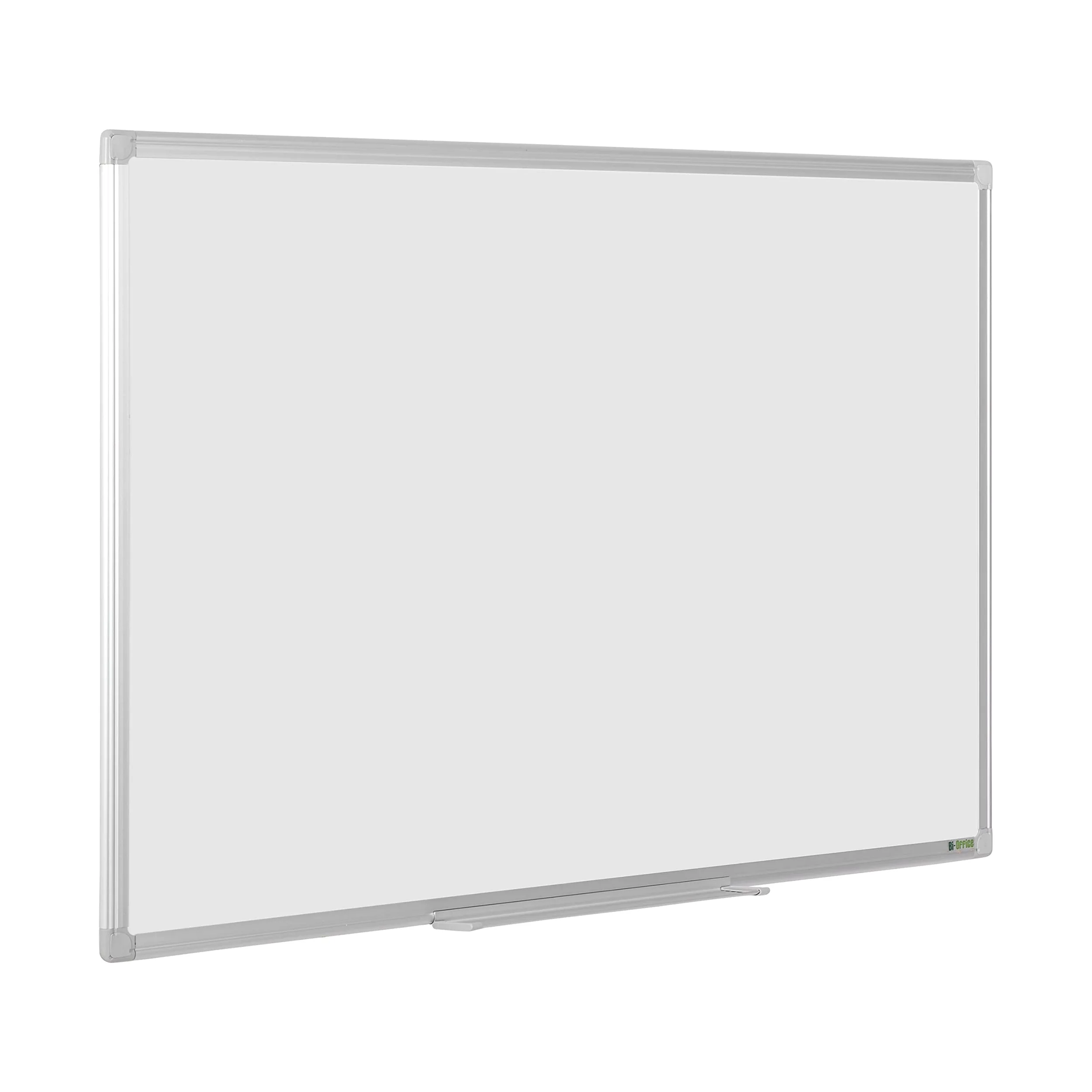 Bi-Office Earth - Pizarra Blanca Magnética, Acero Esmaltado con Marco de Aluminio, 90 x 60 cm