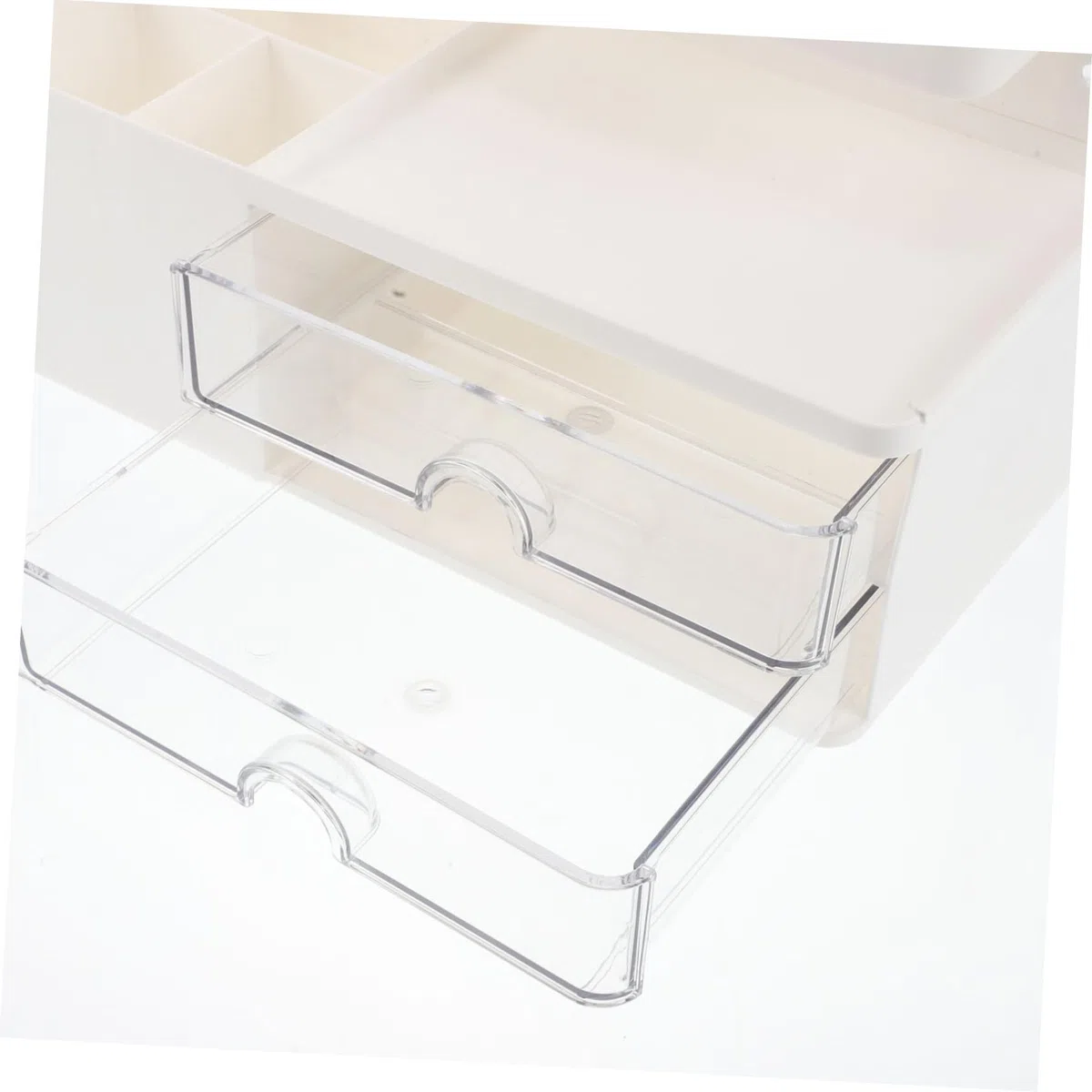 PRETYZOOM Organizador Multiusos Escritorio Almacenamiento Tablero Perforado Cajones Papelería