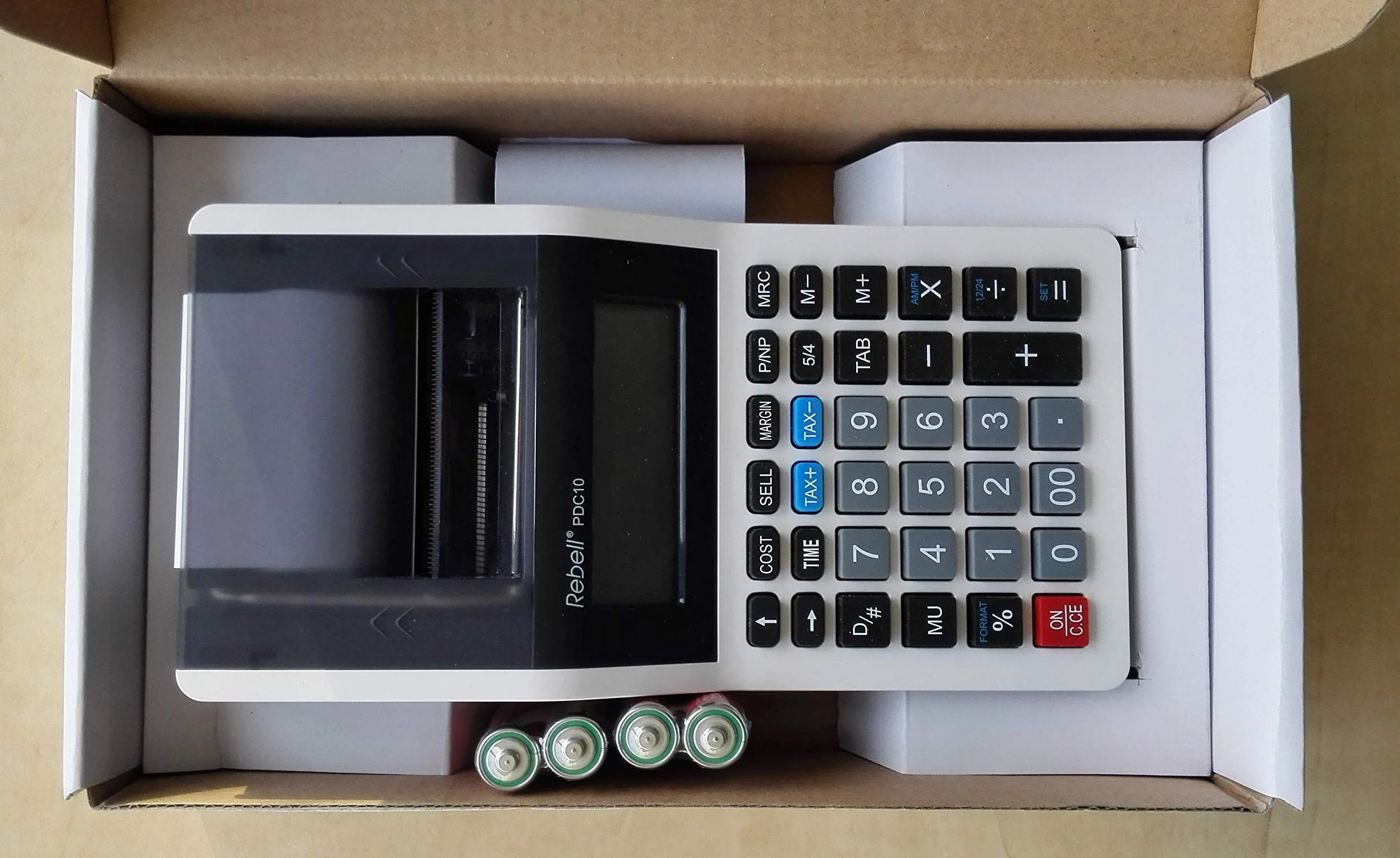 Rebell RE-PDC10 Calculadora de impresíon