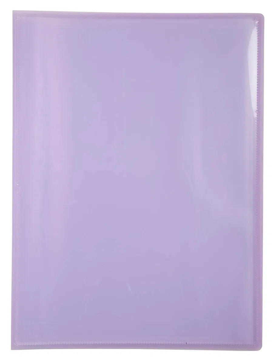 Exacompta - Ref. 5839E Kreacover Pastel - Caja de 10 fundas de documentos personalizable (30 fundas de cristal liso, 60 vistas, para A4, 24 x 32 cm, tapa de polipro semirrígida)
