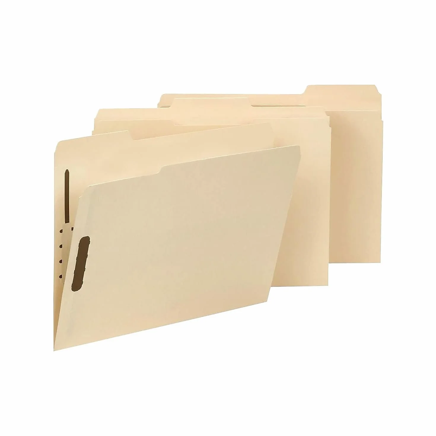 Smead Heavy-duty cierre Archivo Carpeta, 2 cierres, 1/3-cut Tab, tamaño carta, Manila, 50 por caja (14600)