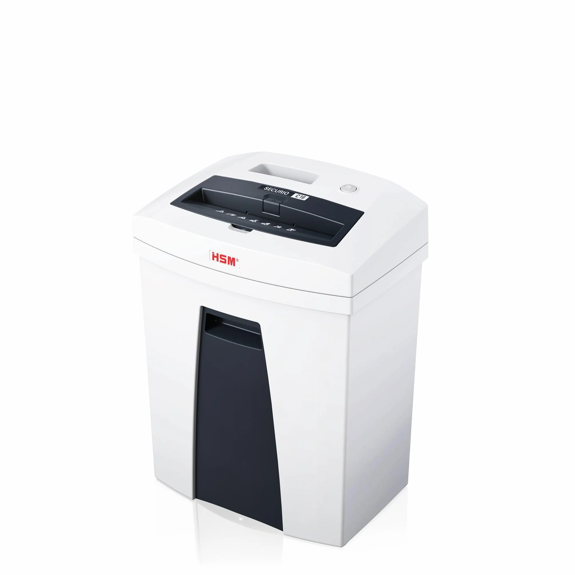 HSM SECURIO C16 4x25 mm - Destructora de documentos, nivel de seguridad 4, 7 hojas (corte de partícula)