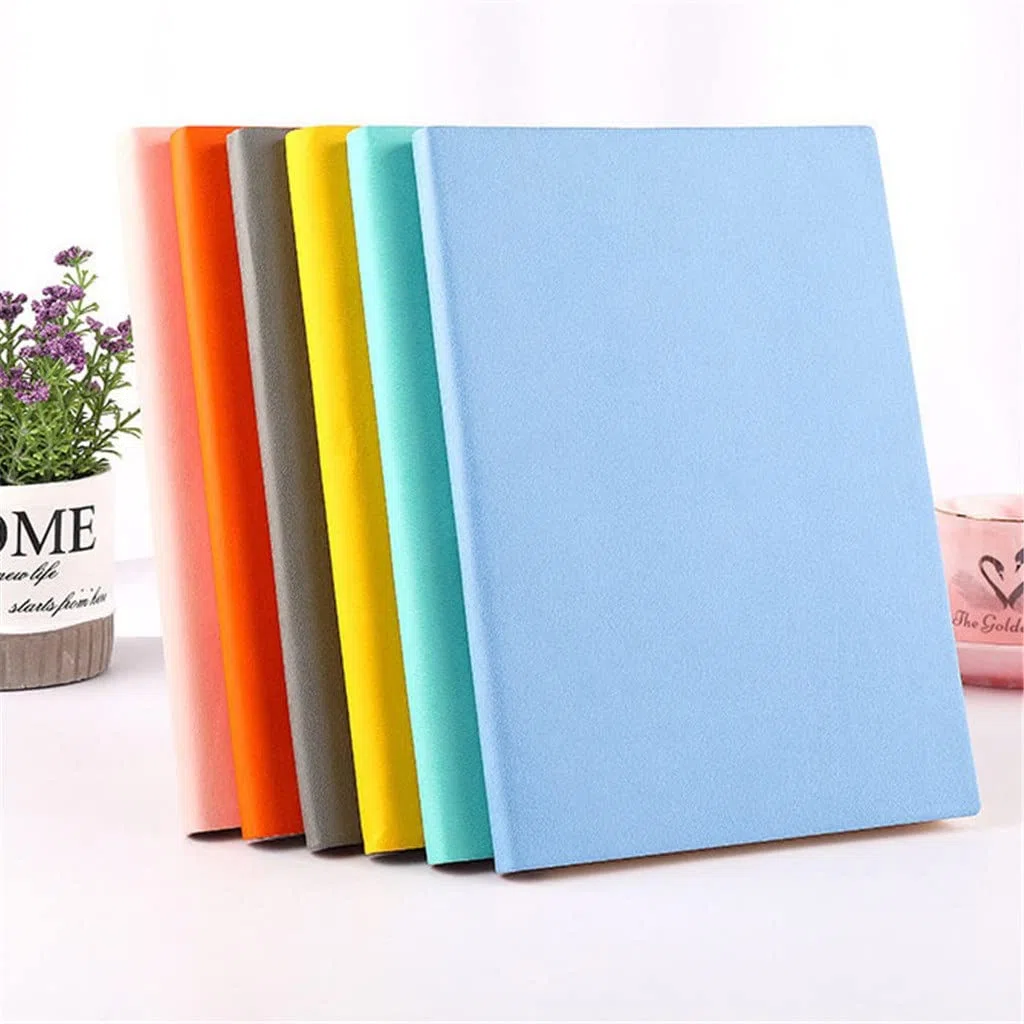SePKUs Cuaderno para adolescentes de papelería para reuniones, juego de cuaderno A5, cuaderno de negocios (estilo B)