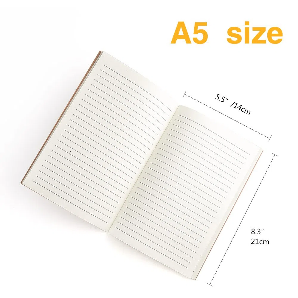 Coopay Cuaderno diario de viaje a granel, cuaderno planificador para viajeros, estudiantes, oficina (A5, 48 piezas)