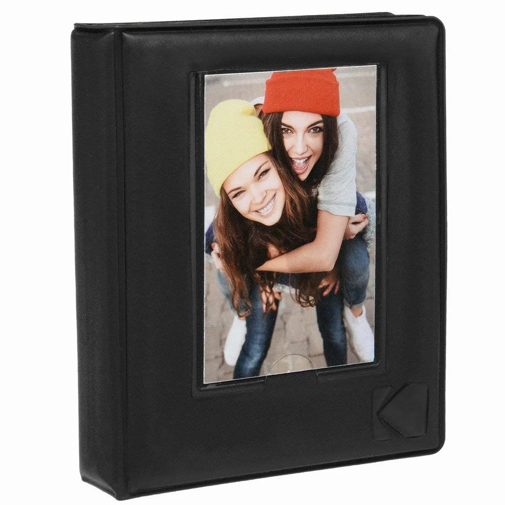 Kodak Papel fotográfico Premium Zink de 2" x 3" (50 Hojas) + Marcos de Fotos + Álbum de Fotos (Compatible con Kodak Printomatic)