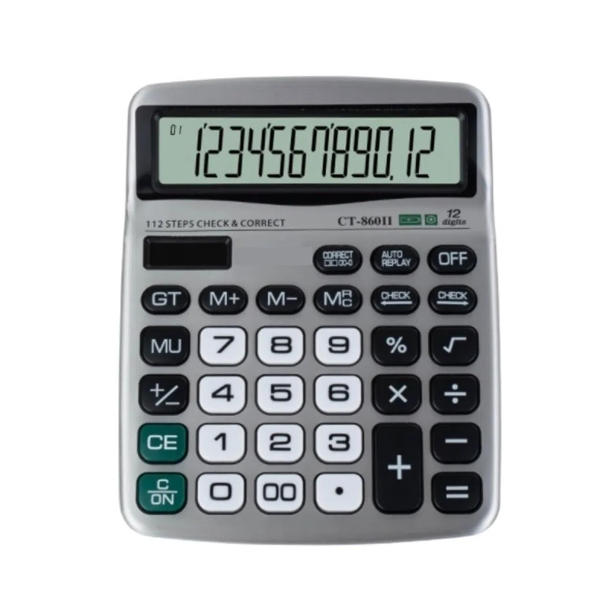 Calculadora Calculadora Multifuncional Portátil con Pantalla De 12 Dígitos, Ideal For Oficinas Financieras Escritorio Oficina