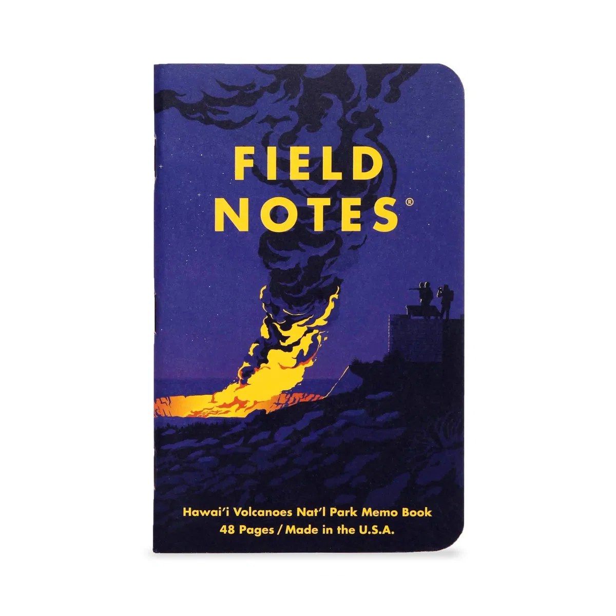 Field Notes: National Parks Series (Serie F – Glacier, Hawai'I Volcanoes, Everglades) – Libro de notas de papel gráfico 3 unidades – 3.5 x 5.5 pulgadas