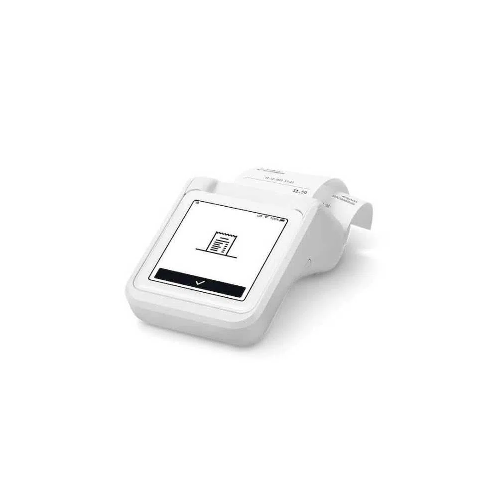 SumUp Solo+Printer Datáfono Inteligente Inalámbrico WiFi + 4G con Impresora de Tickets