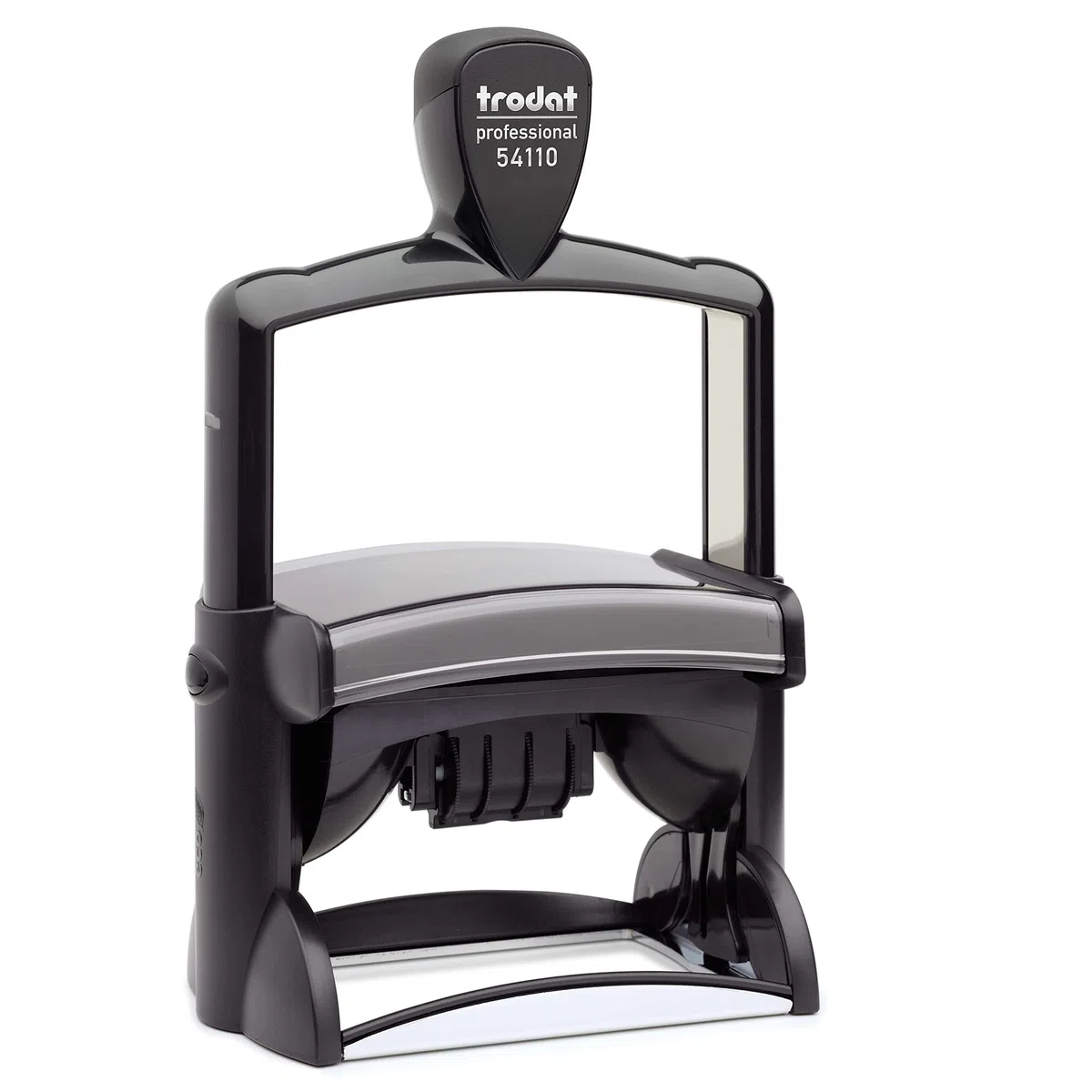Sello de contabilidad/auditoría – con trodat Professional Fecha Sello 54110 – Personalizado (85 x 55 mm) en diferentes versiones, oficina, sello de reserva, sello de empresa