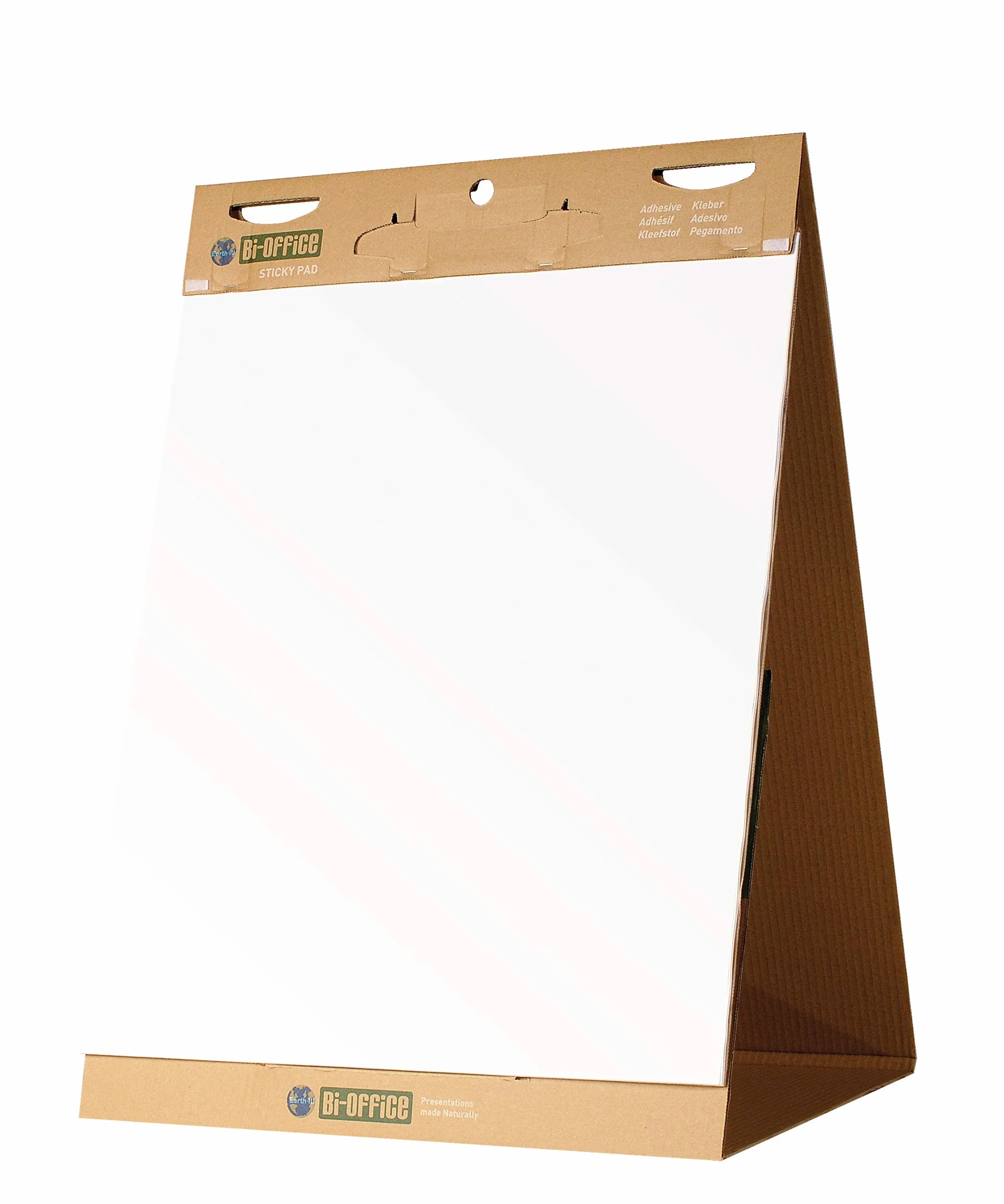 Bi-Office Earth-It Bloc de Reuniones Papel Reciclado 20 hojas 80 g/m² Paquete 6