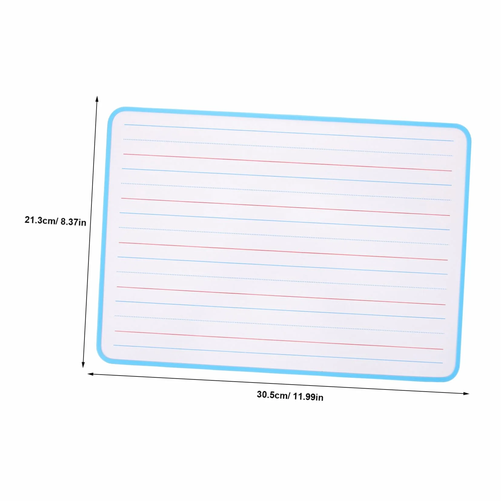 Tablero De Dibujo Para Pizarra Pequeña De Doble Cara Con Líneas Para Estudiantes Para Practicar Letras y Números Casa o Escuela