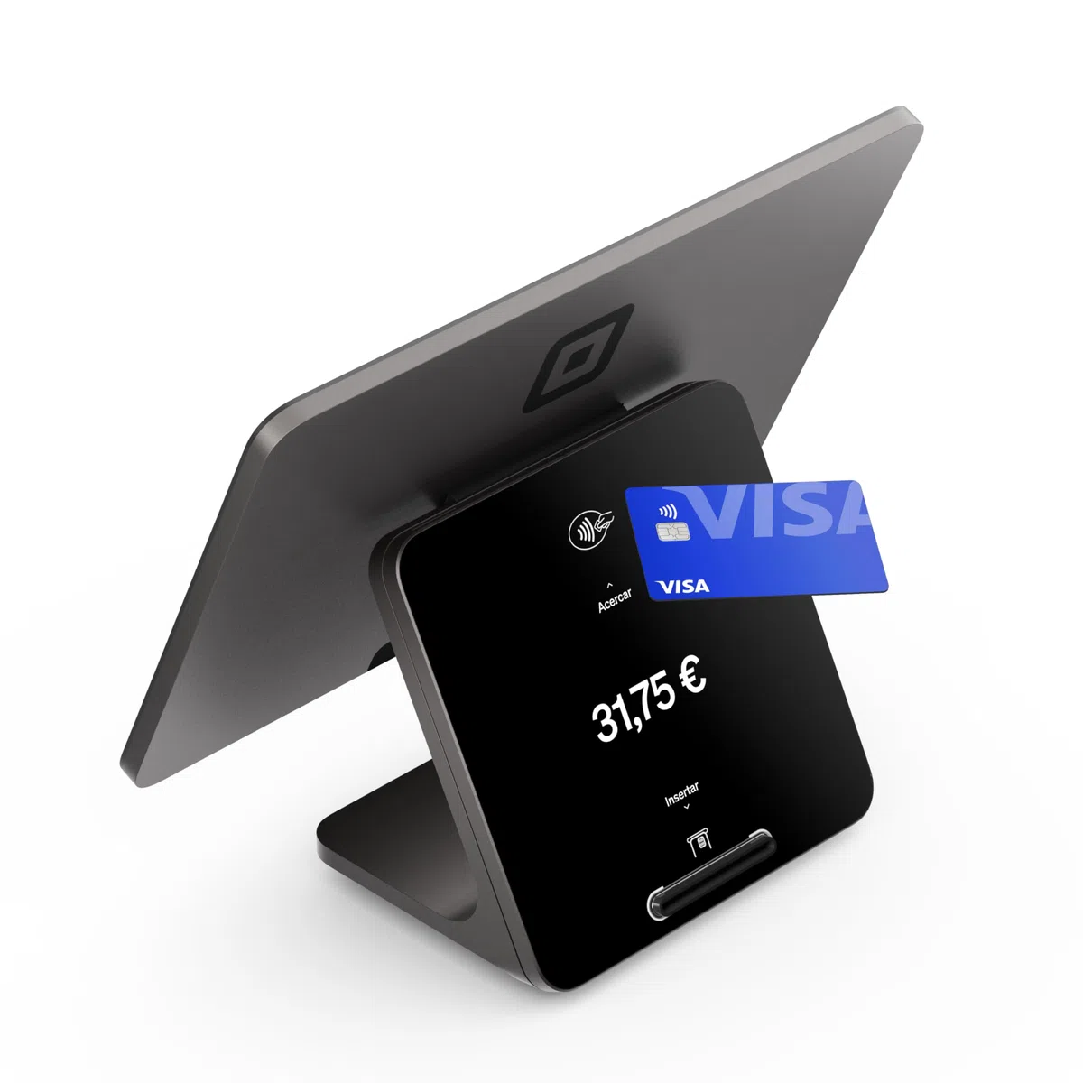 Square Register (Versión ES) 2ª generación | TPV táctil Todo en uno con datáfono Integrado, Software de Caja y pagos en un Solo Dispositivo