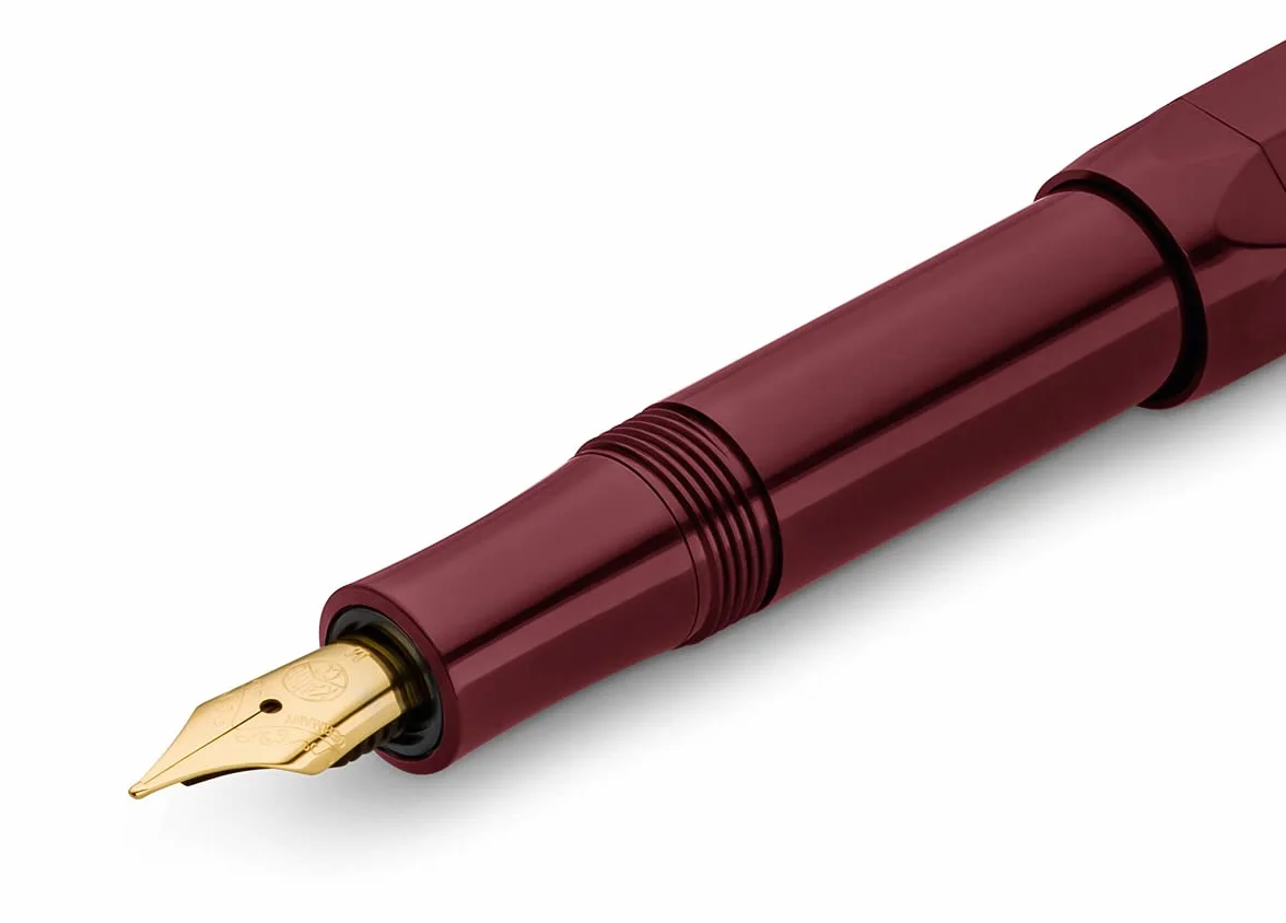 Kaweco Classic Sport - Pluma estilogr?fica (M, 0, 9 mm), color burdeos