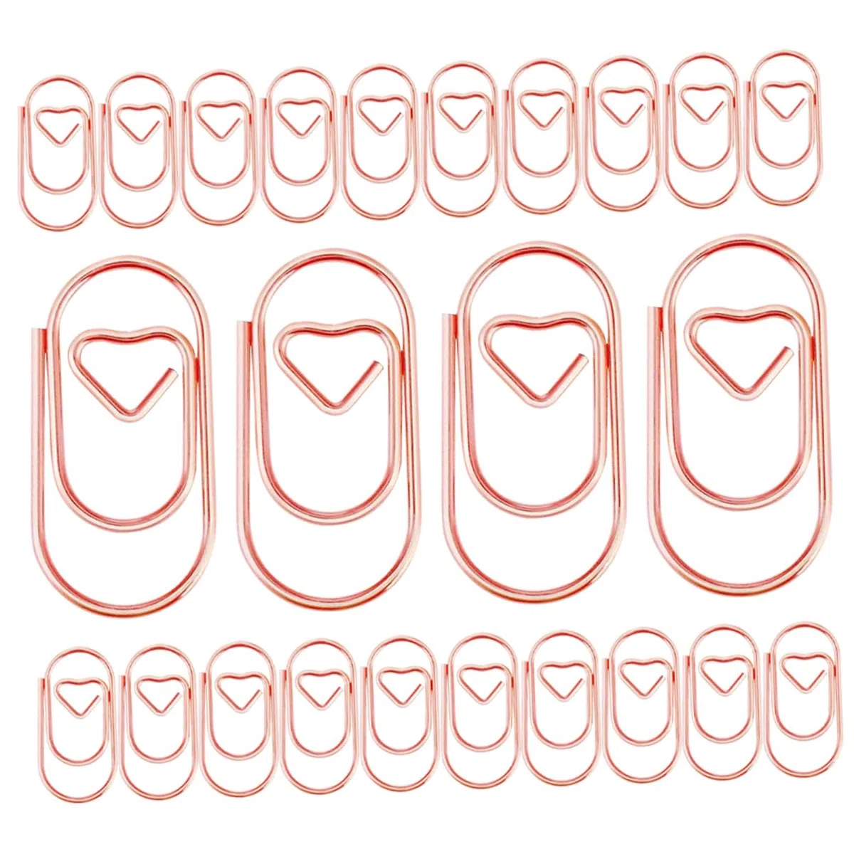 Clips Metálicos Para Oficina Clips De Oficina Y Adorables 200 Piezas X 4