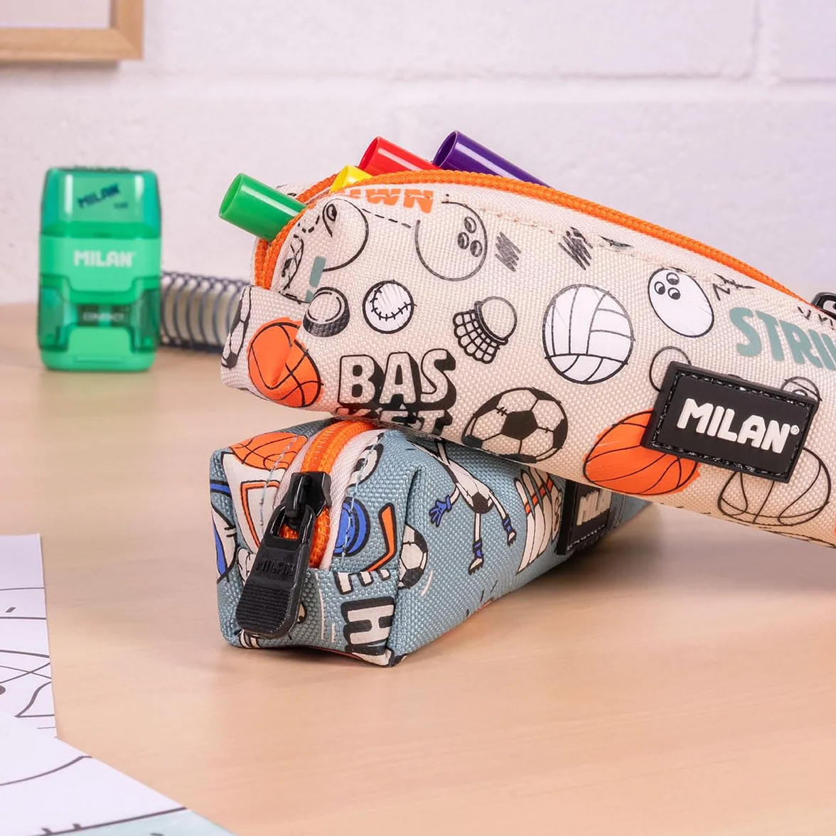 MILAN® Kit 4 estuches con contenido serie especial Sports