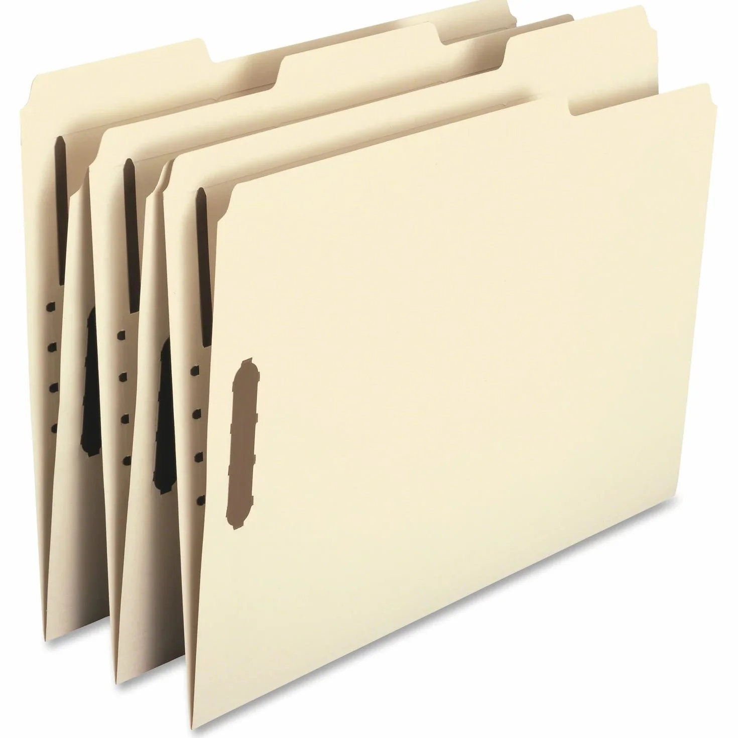 Smead Heavy-duty cierre Archivo Carpeta, 2 cierres, 1/3-cut Tab, tamaño carta, Manila, 50 por caja (14600)