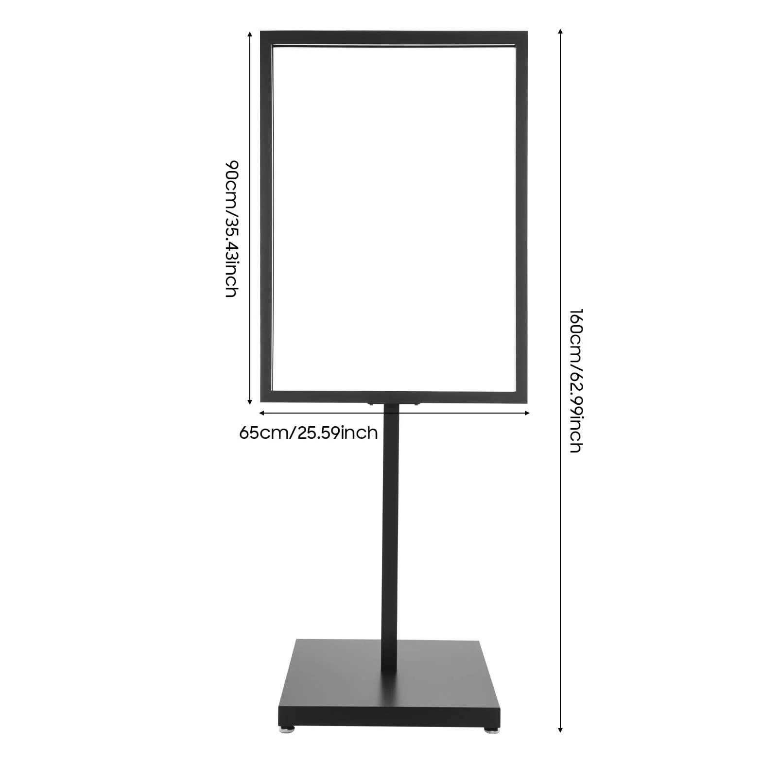 Kundenstopper A1 - Soporte para carteles (90 x 65 cm)