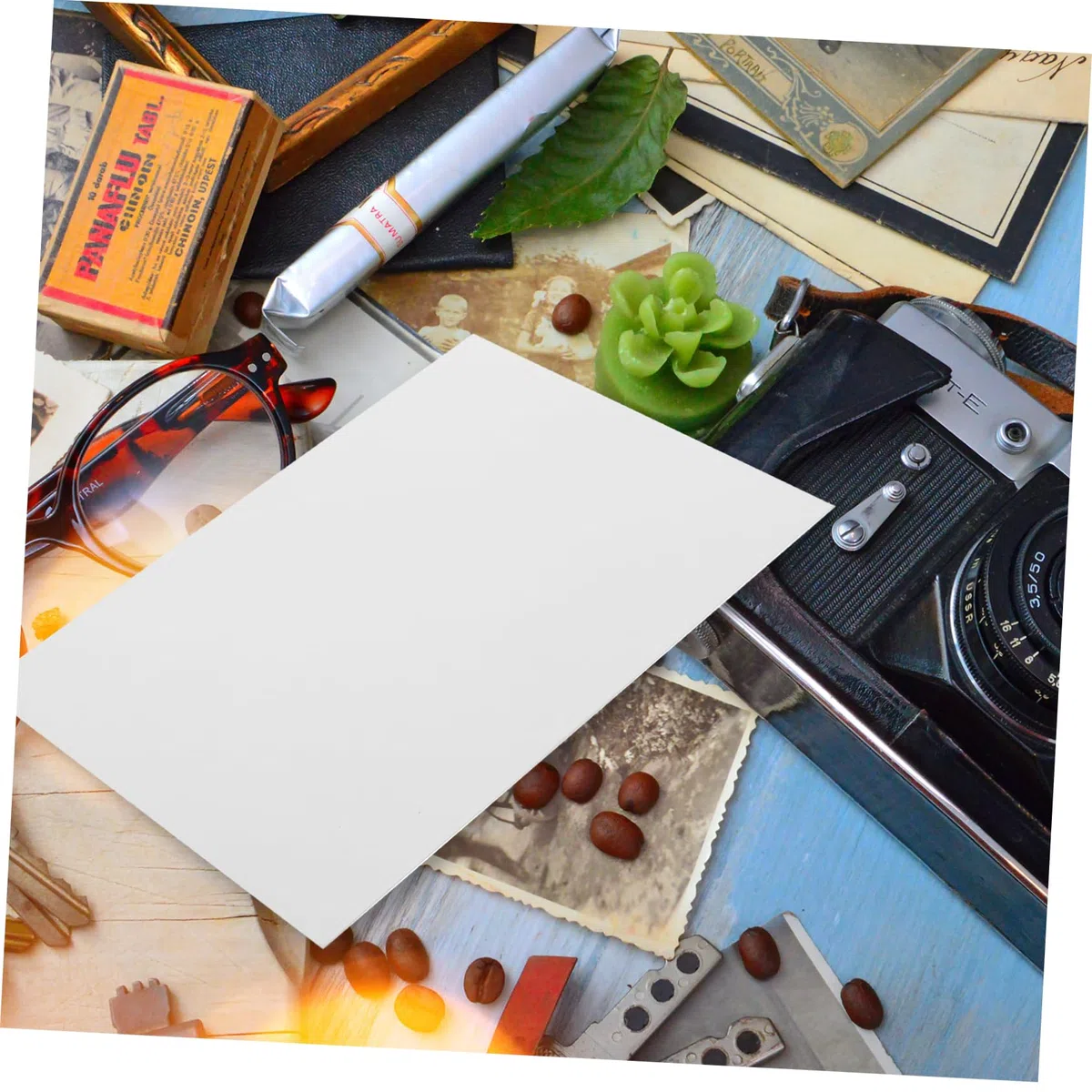 Veemoon Papel Fotográfico Impresión De Impresoras De Fotos Con Revestimiento Y Absorción De Tinta 100 Hojas*4