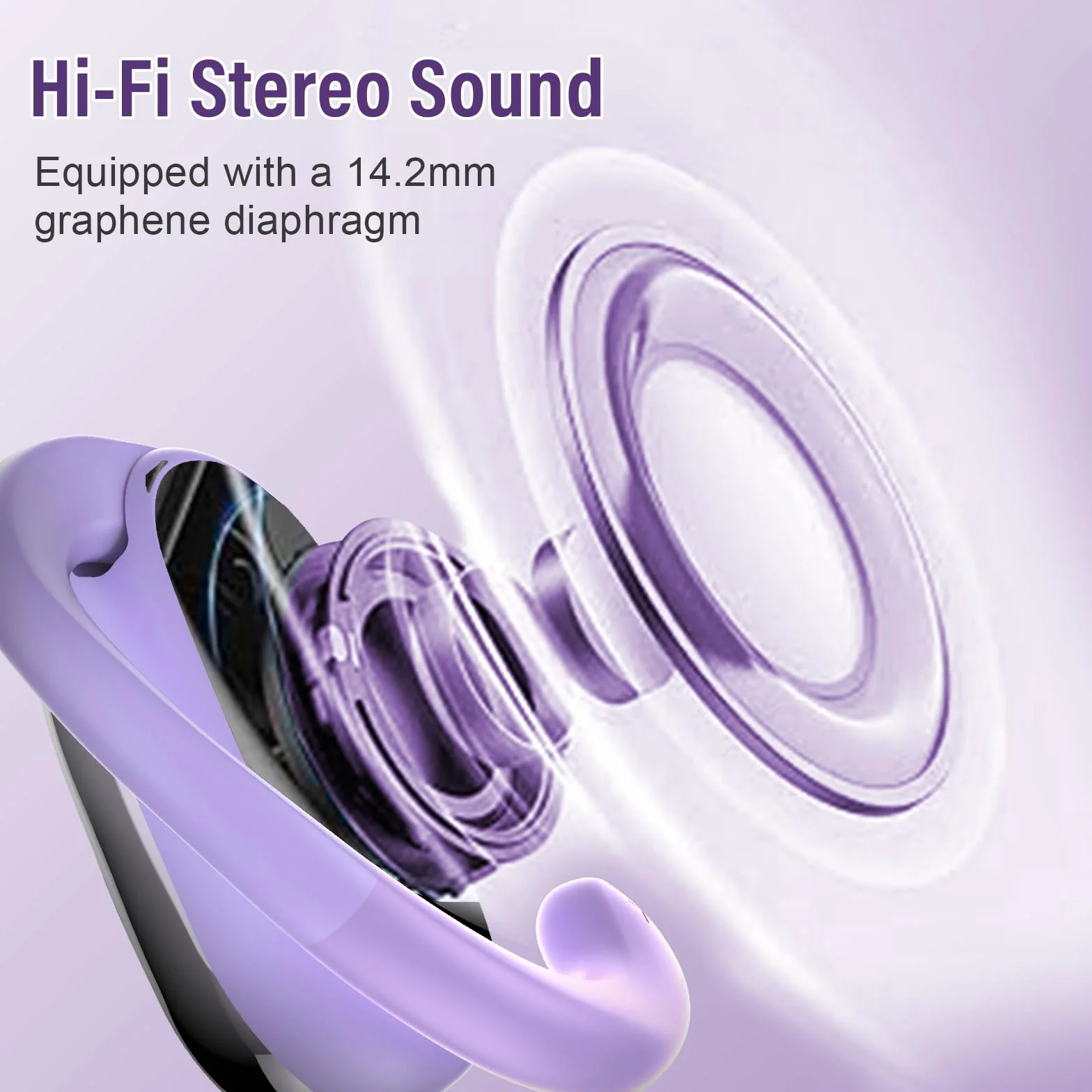 2026 AI Auriculares Traductores de Idiomas, Bluetooth 5.4 Traducción Audífonos de traducción en Tiempo Real 164 Idiomas, Morado
