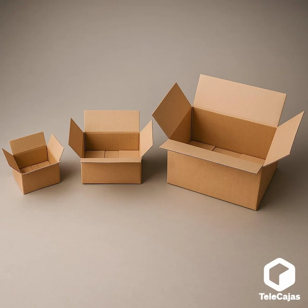 30 cajitas Kraft 160x115x102 mm para envíos postales | Pack de 30