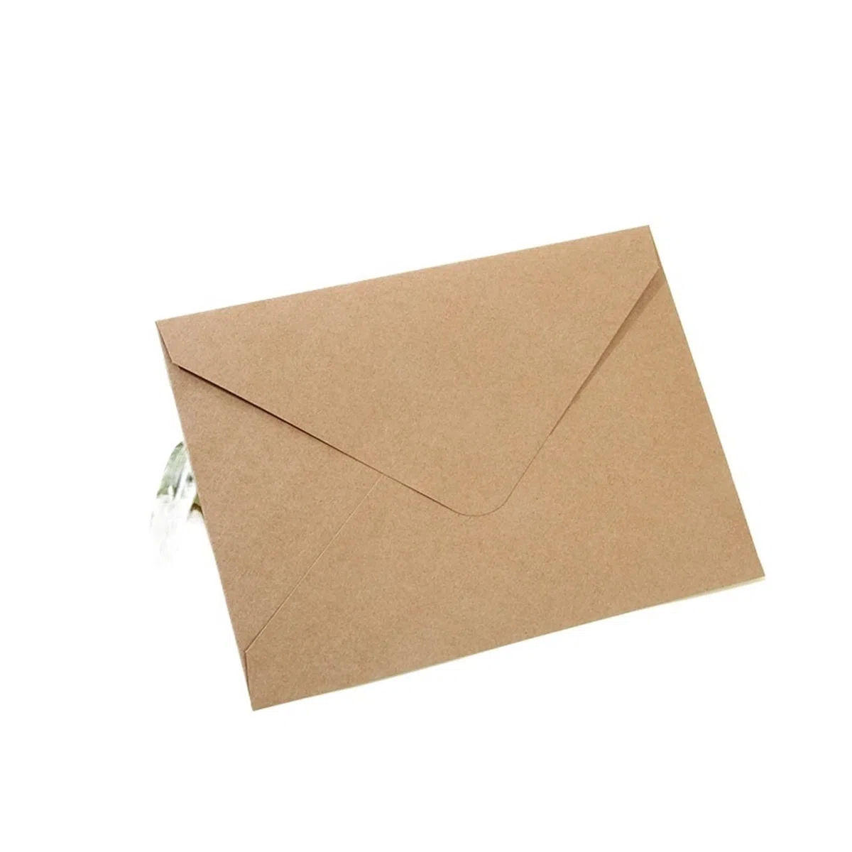 50 unids/Lote de Sobres de Papel Kraft de 140g, Postales for invitación de Boda, Sobres de 19x14cm, Suministros de Negocios, Almacenamiento de papelería(50pcs 19x14cm)