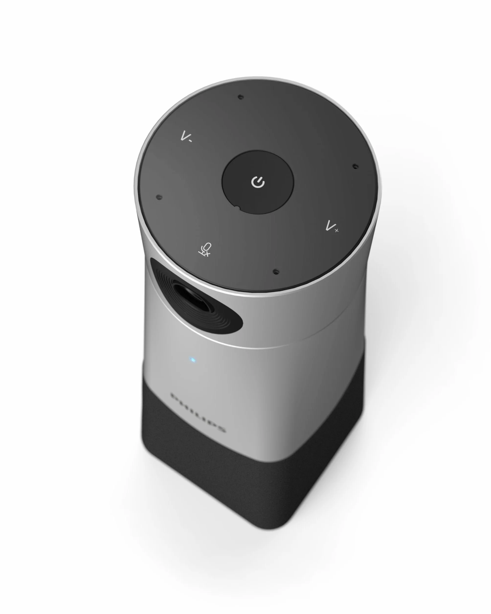 Philips PSE0550 - Micrófono portátil para Audio de vídeo (Color Negro y Plata
