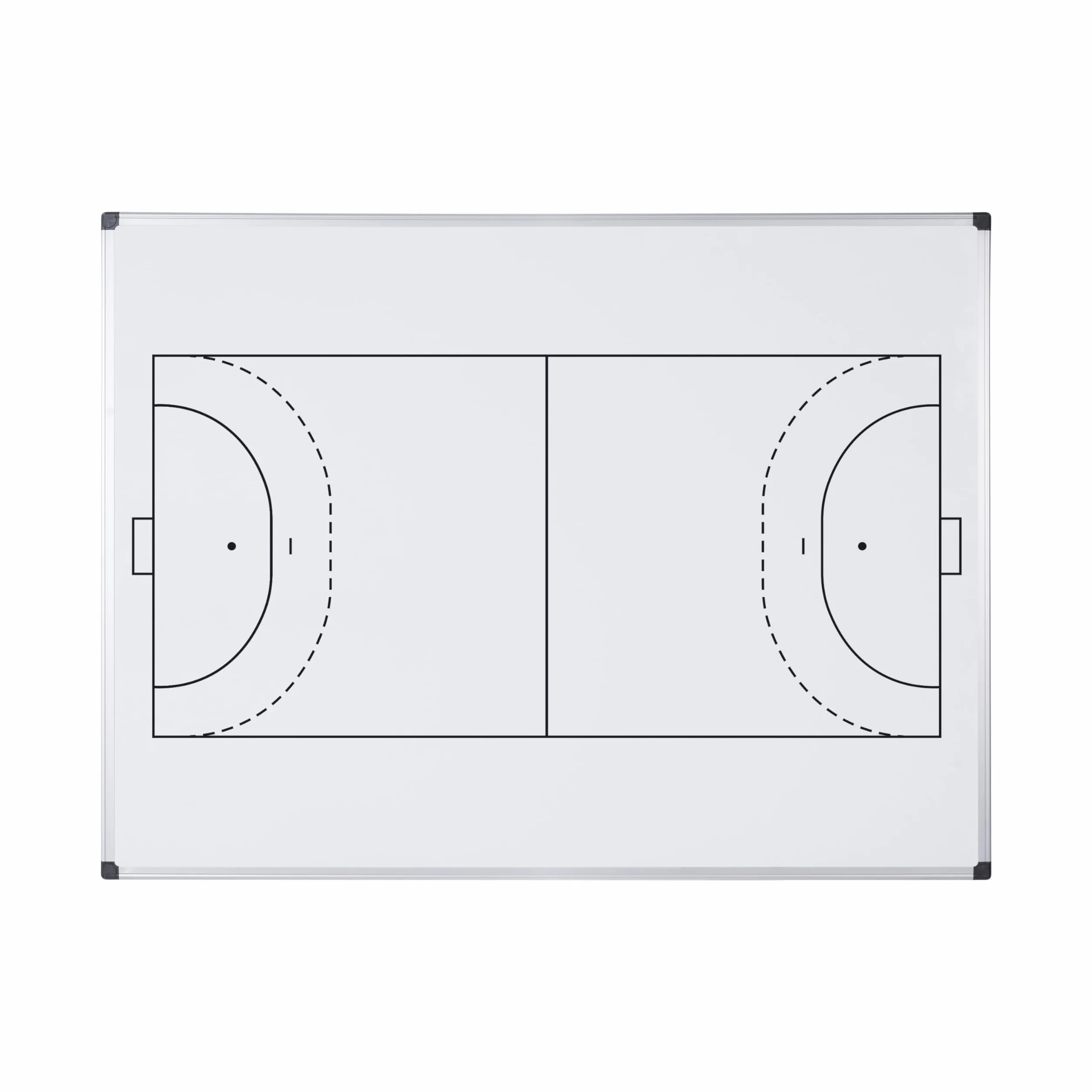 Bi-Office Maya Pizarra magnética de balonmano 600x900mm acero lacado marco aluminio