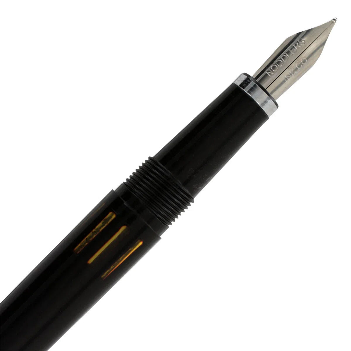 Noodler's Ink Piston Fill Flex Pluma estilográfica negra - ND-17001
