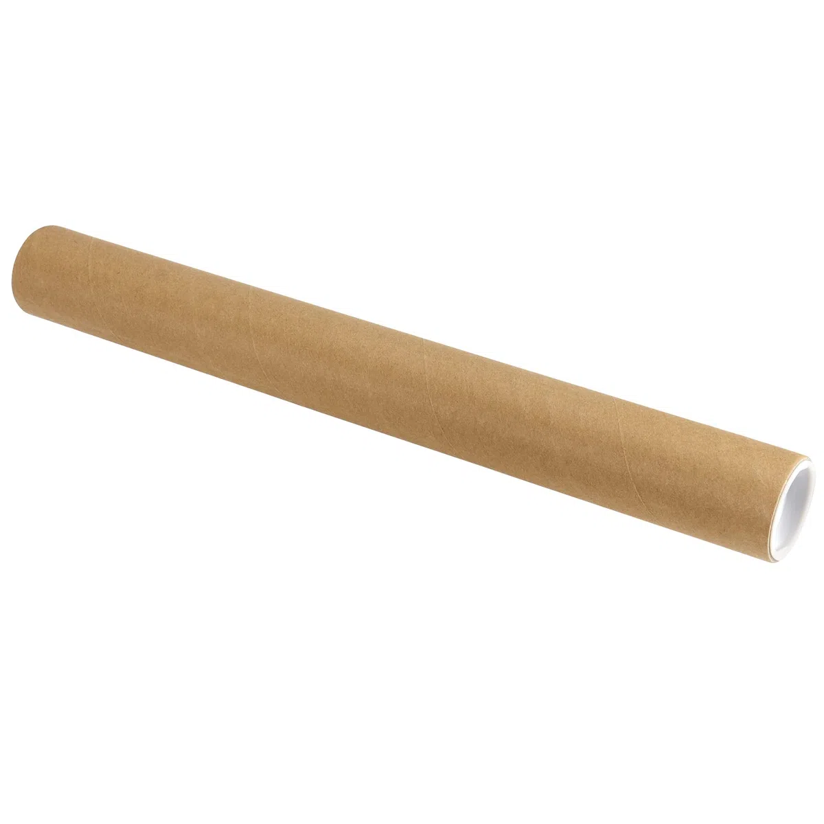 JEUIHAU 18 tubos de correo Kraft de 1,5 x 16 pulgadas con tapas, tubos de envío reciclables de construcción de heridas en espiral para transporte, almacenamiento