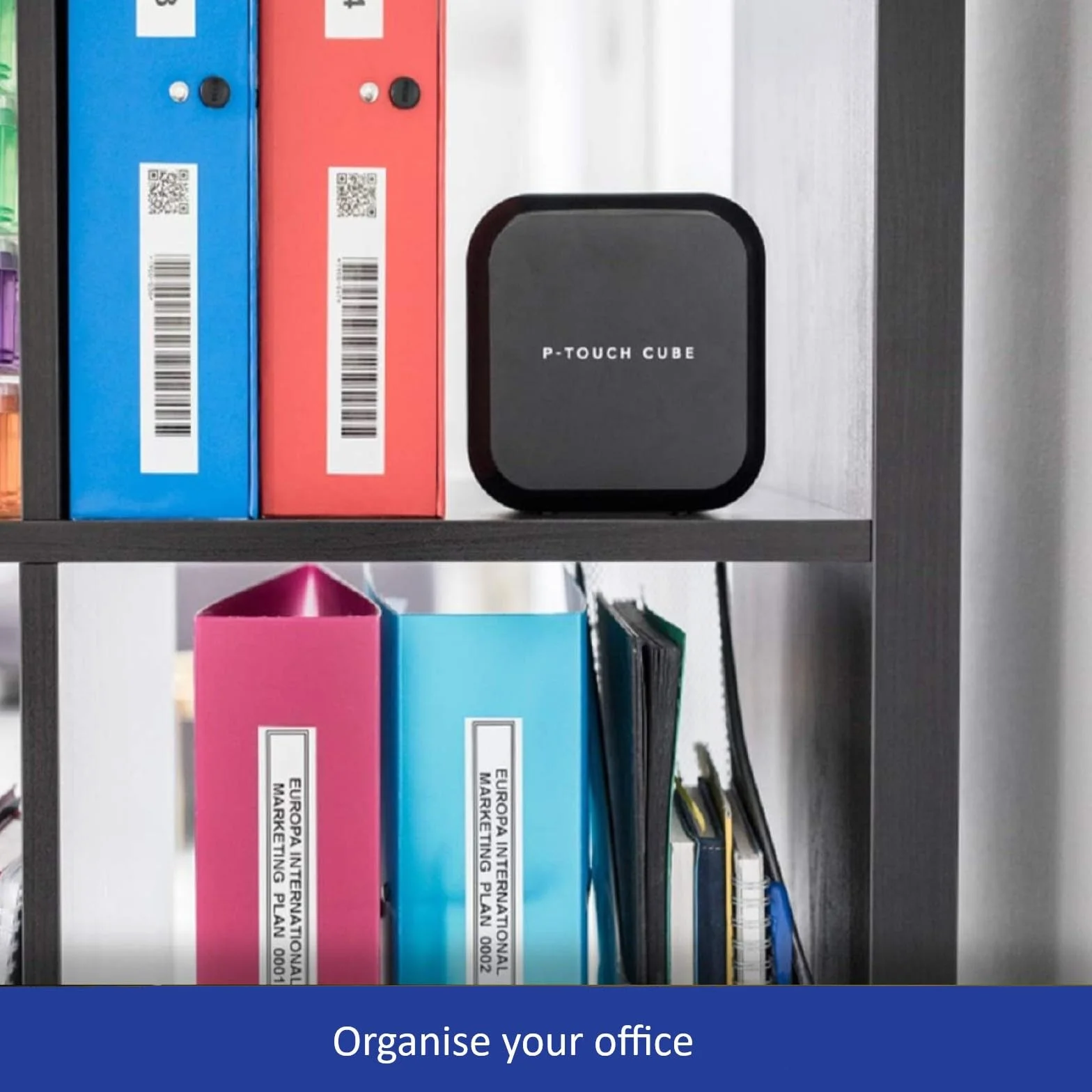 Brother PTP710BT Cube Rotuladora electrónica portátil Bluetooth Negro