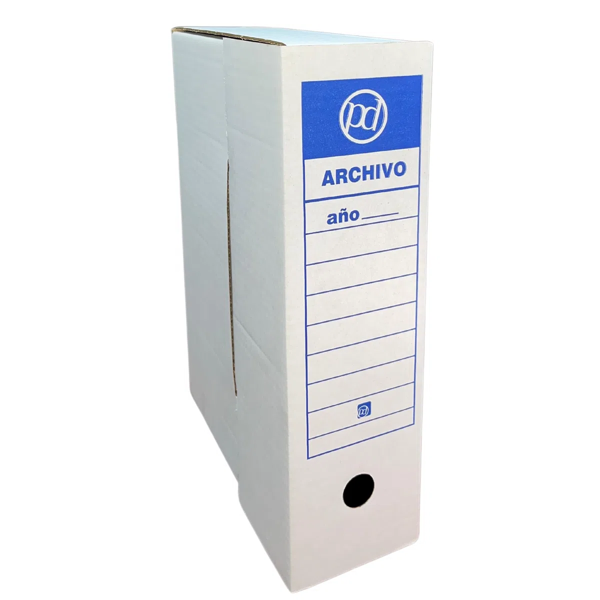 Papeles Distrimar Caja archivo definitivo tamaño folio 350x255x100 mm (25 unidades)