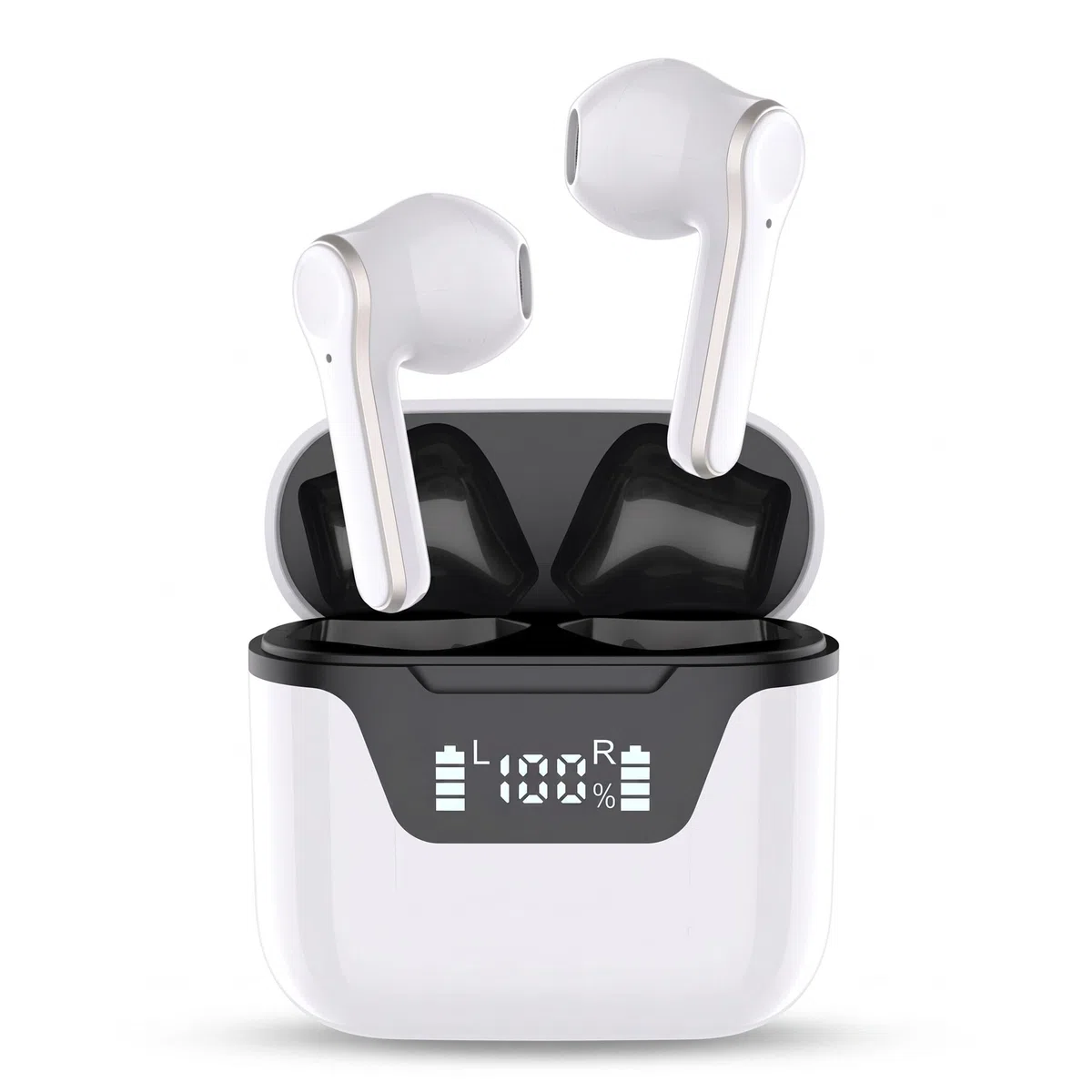 Auriculares con Traductor de Idiomas, Auriculares Bluetooth con Traductor Portátil, Auriculares con Dispositivo de Traductor de Idiomas, Compatible con 144 Idiomas, para Viajes de