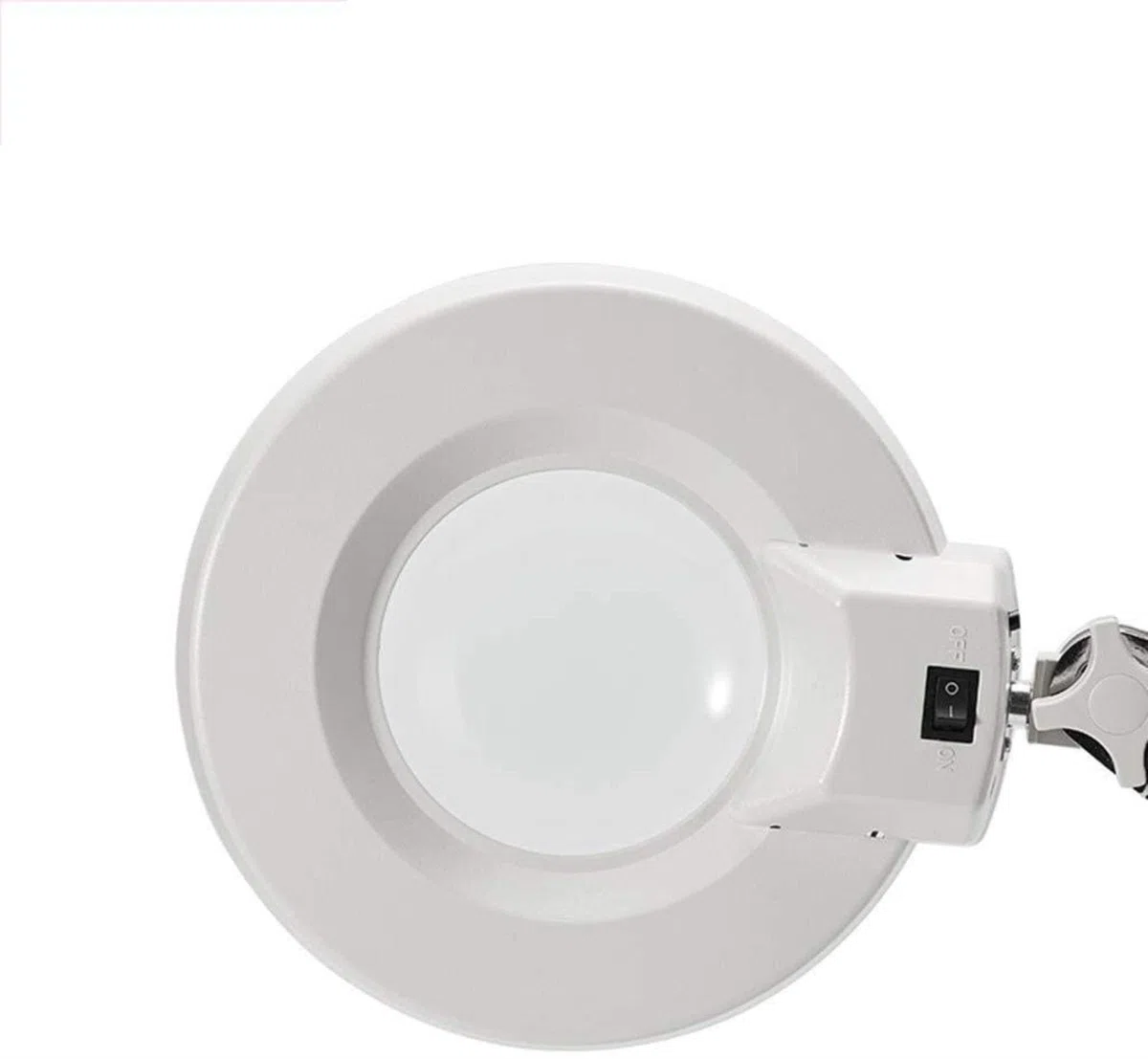 Lupa de Escritorio, Lupa de sobremesa, Lupa de Alta definición HD, Soporte de Acero Inoxidable con luz, Lente óptica, Lupa con luz LED.
